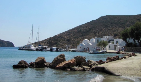Sifnos - Vathy, good shelter, poor holding.